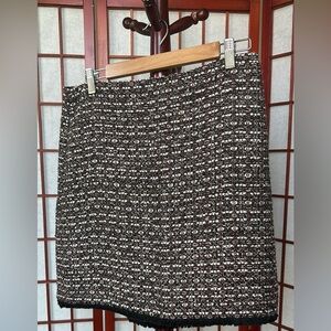 Loft tweed skirt